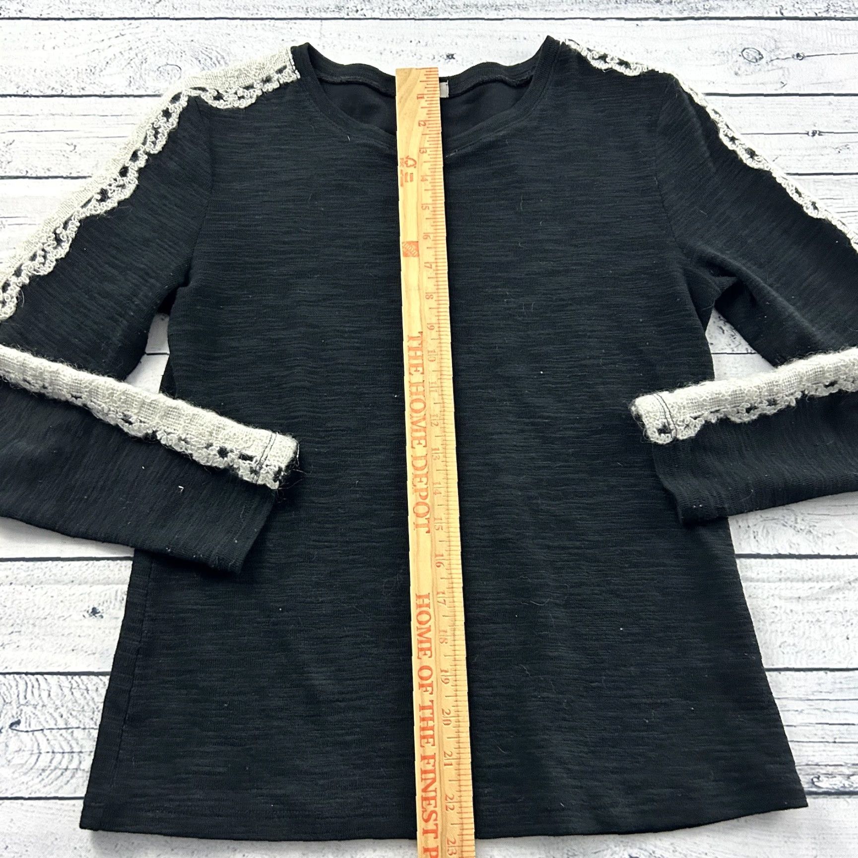 Vintage Dylan Long Sleeve Sweater Women's Small Black Size S / US 4 / IT 40 - 3 Thumbnail