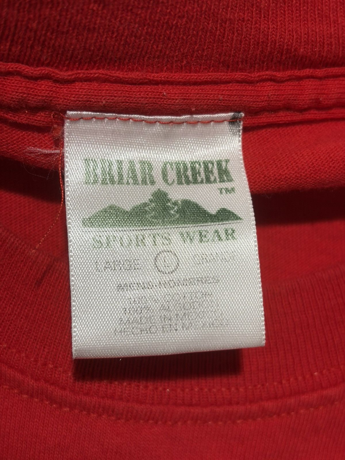 Vintage Vintage Arkansas Razorbacks College Football Briar Creek Tee Size US L / EU 52-54 / 3 - 4 Thumbnail