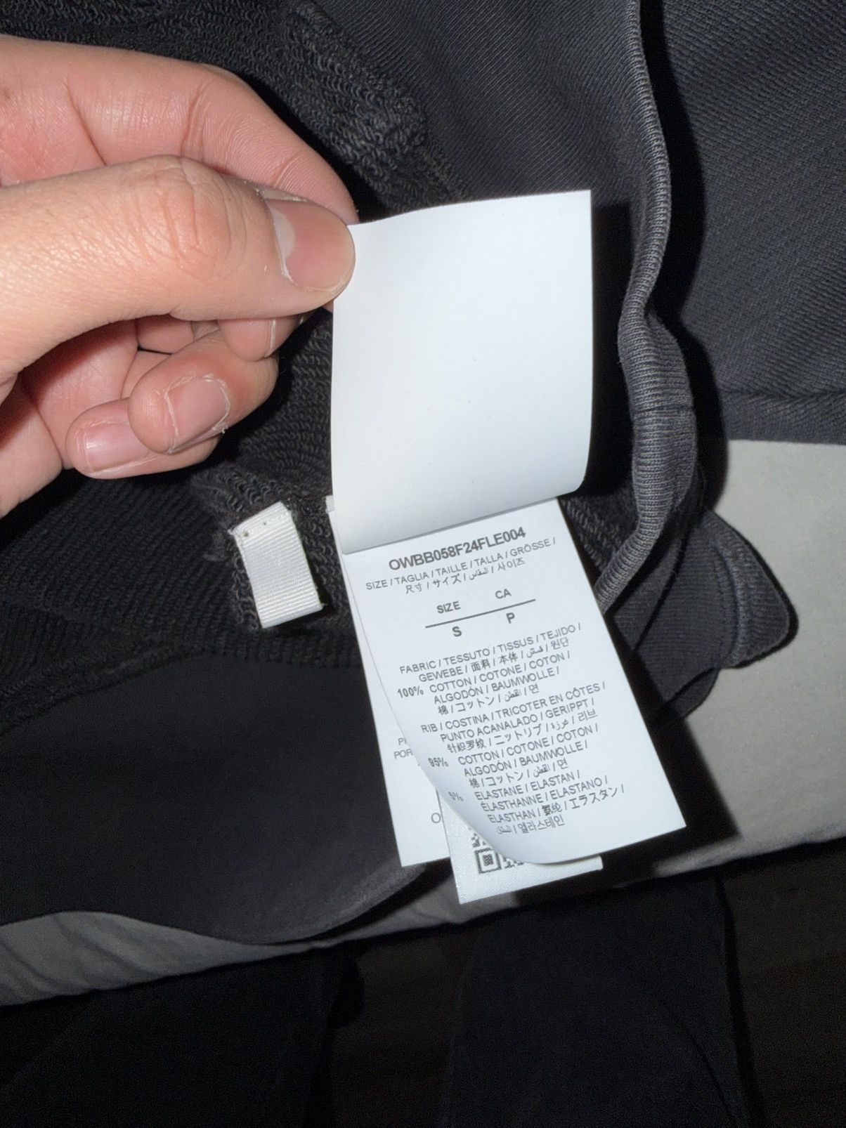 Off-White Off White “Washed Characters” Hoodie Size US S / EU 44-46 / 1 - 5 Thumbnail