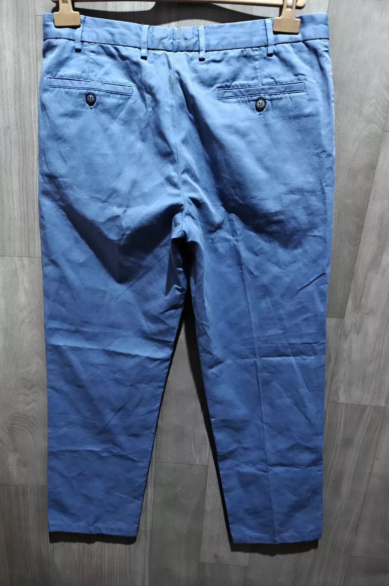 Loro Piana Loro Piana Men's Blue Casual Pants- Size US 34 / EU 50 - 2 Thumbnail