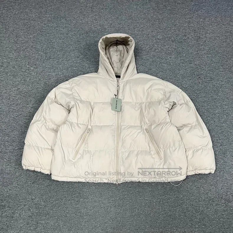 Balenciaga Balenciaga Double hook embroidery cotton-padded jacket Size US S / EU 44-46 / 1 - 1 Thumbnail