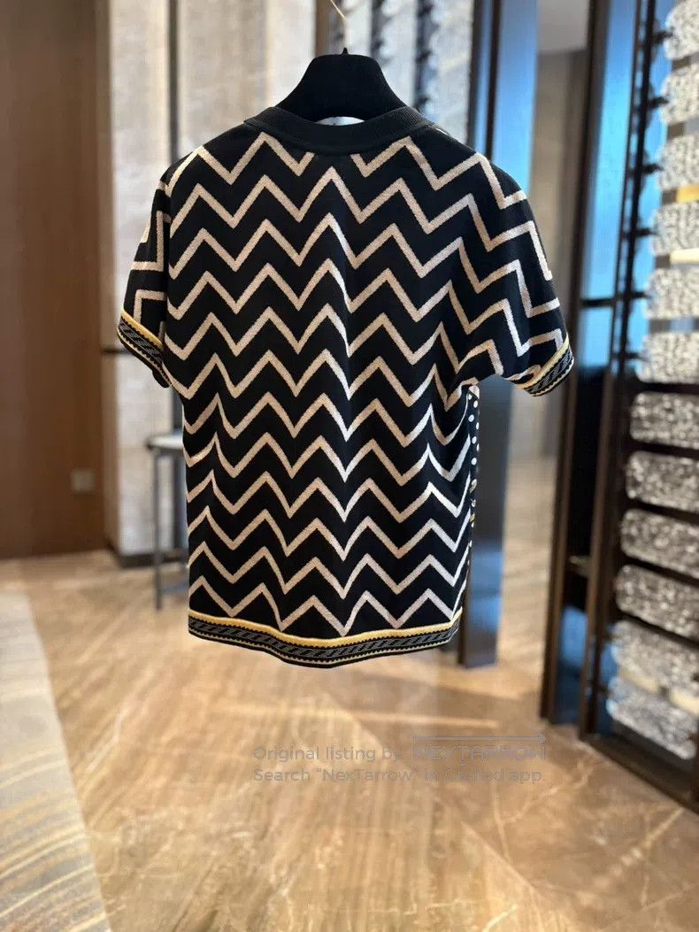 Hermes Hermes Silk printed short-sleeve T-shirt. Size XXS / US 00 / IT 34 - 2 Thumbnail