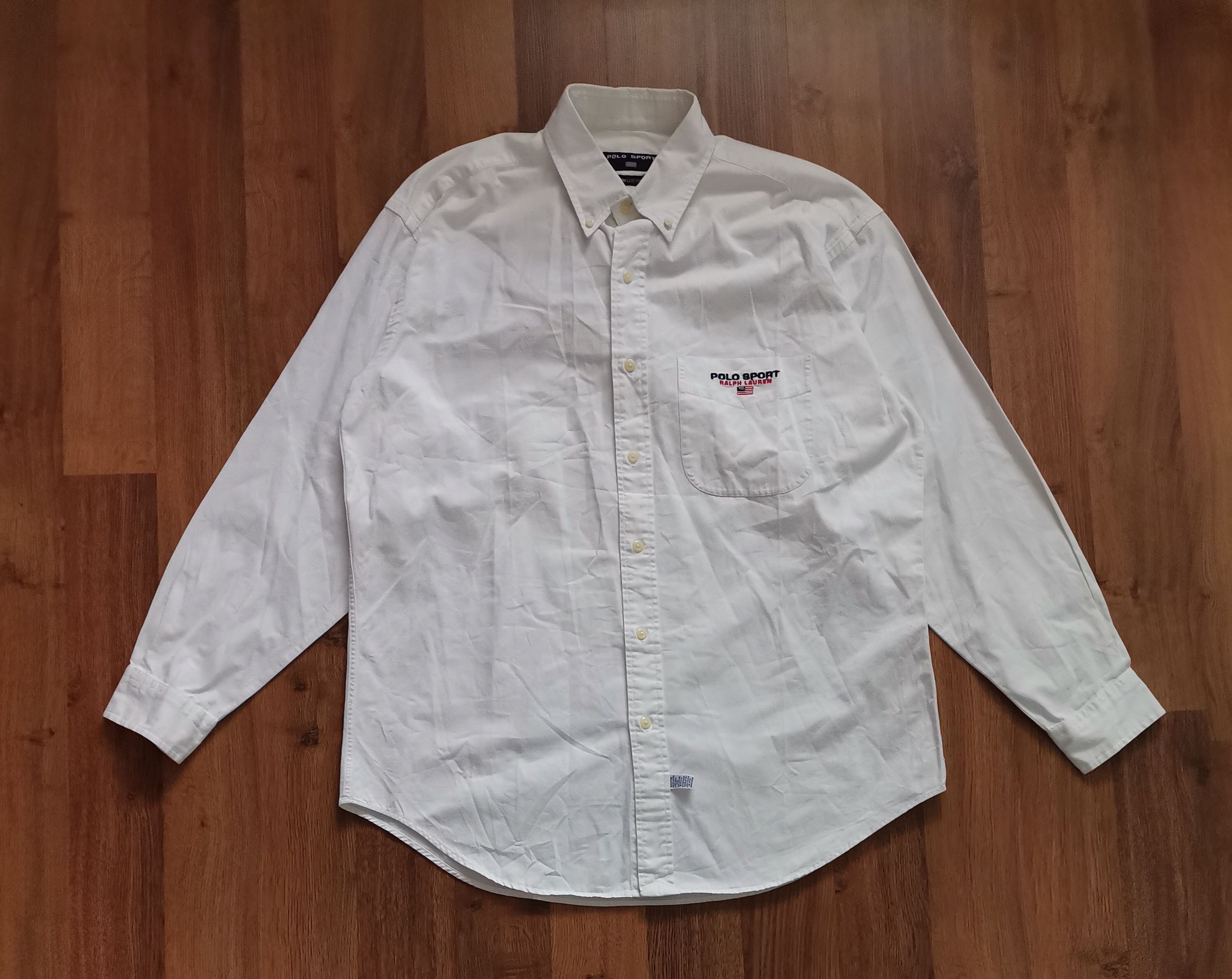 Ralph Lauren Vintage Polo Sport Ralph Lauren Shirt Size US L / EU 52-54 / 3 - 1 Thumbnail
