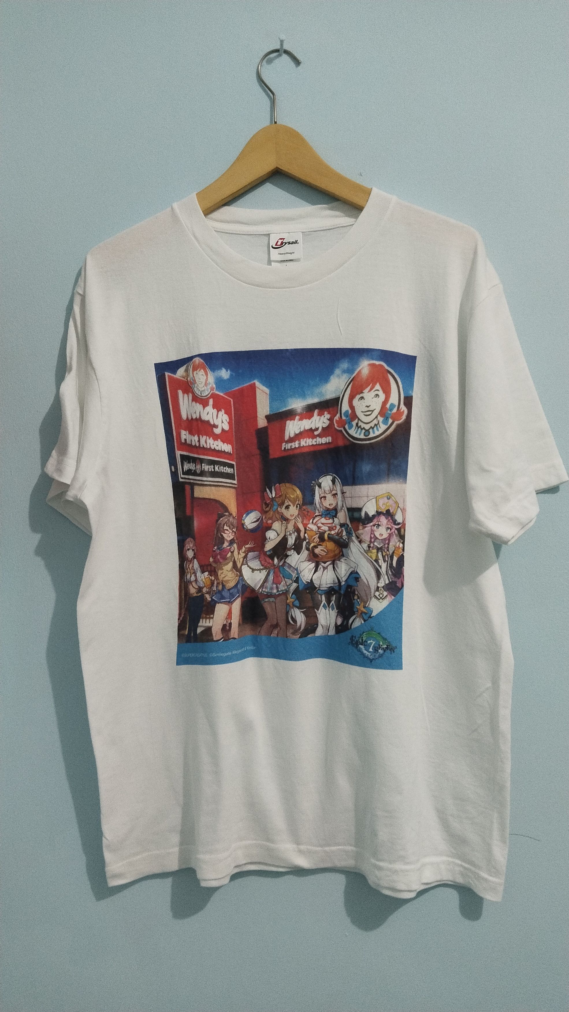 Anime Epic seven x wendys t-shirt Size US L / EU 52-54 / 3 - 1 Thumbnail