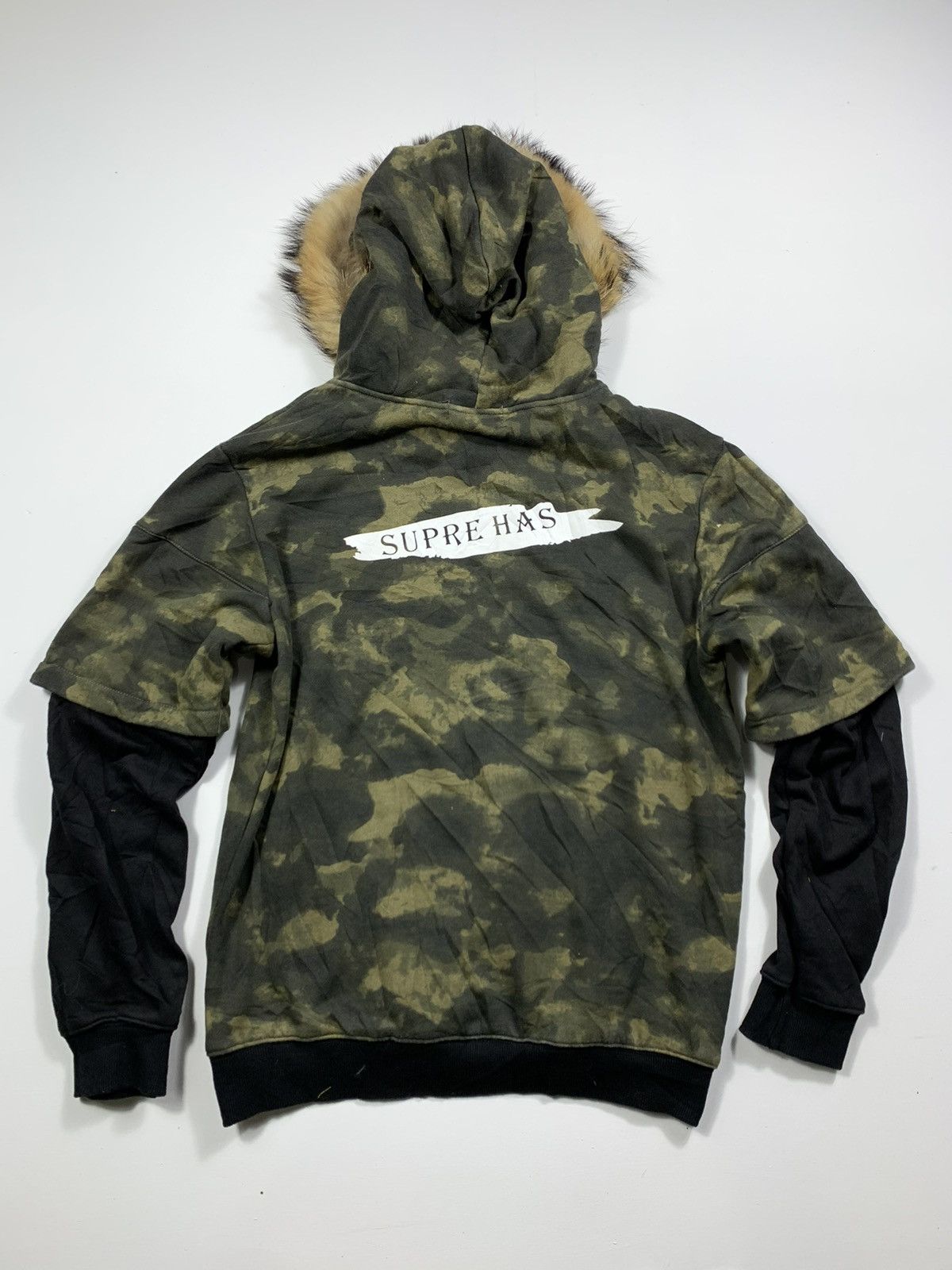 If Six Was Nine × KMRii × Le Grande Bleu (L.G.B.) Faux Fur Double Layers Abstac Ifsixwasnine Lgb Style Size US M / EU 48-50 / 2 - 2 Thumbnail