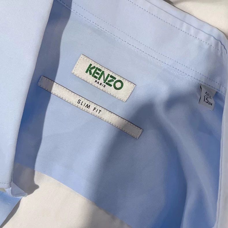Kenzo KENZO Blue long-sleeved shirt Size US L / EU 52-54 / 3 - 4 Thumbnail