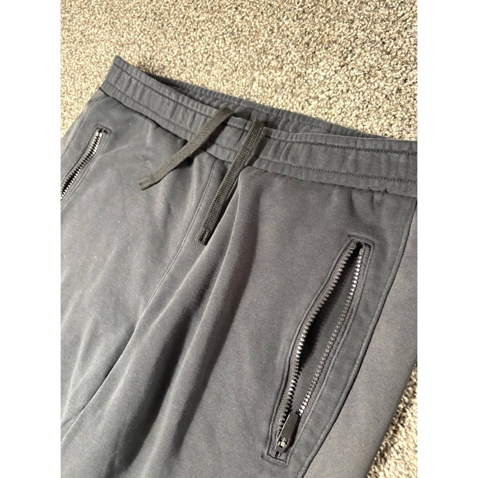 Nike Nike Mens Medium Black Tech Fleece Joggers Sweatpants DV2330 Zip Pockets Size US 31 - 3 Thumbnail
