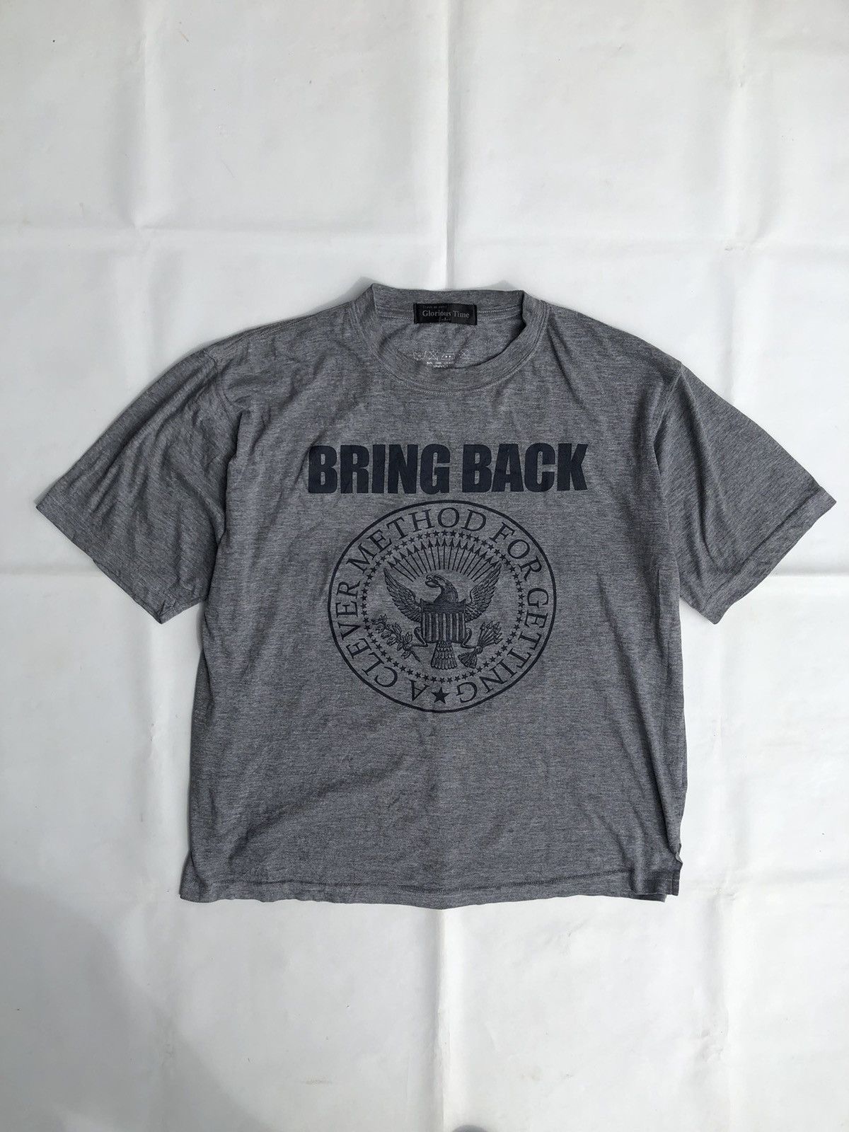 Le Grande Bleu (L.G.B.) LGB Back Cross Ribbed Elongated Tee | Grailed