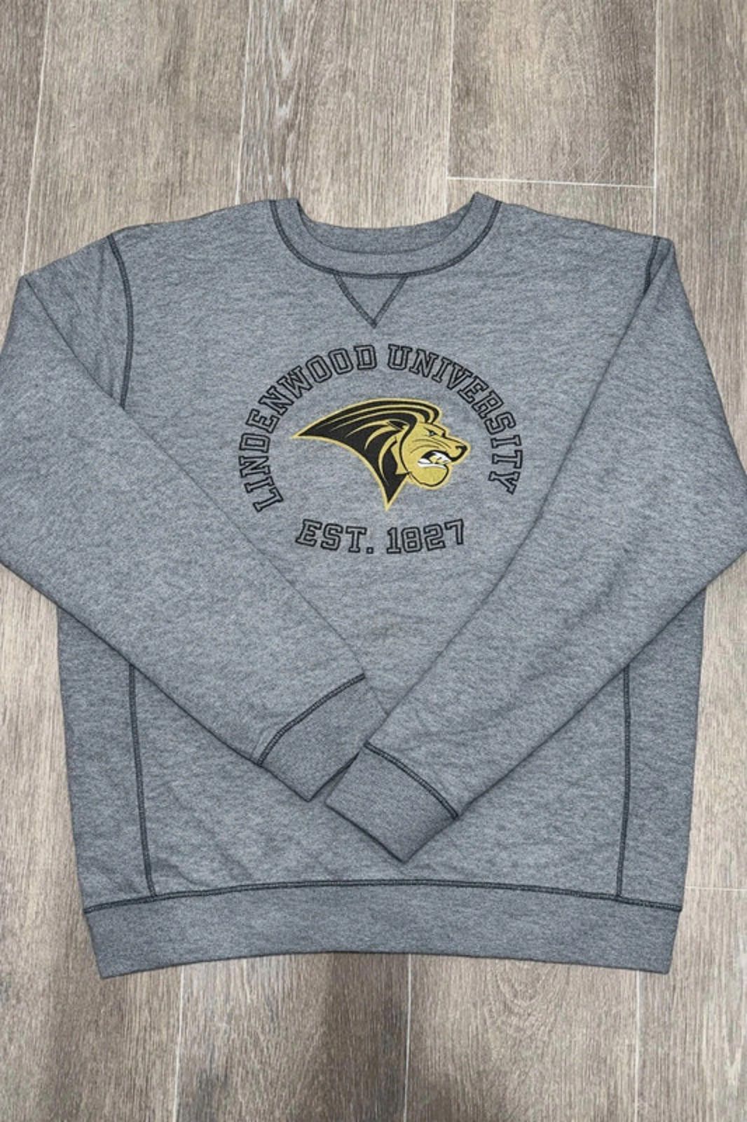 Vintage Lindenwood University Crewneck Sweatshirt – Men’s Size L Size US L / EU 52-54 / 3 - 1 Thumbnail