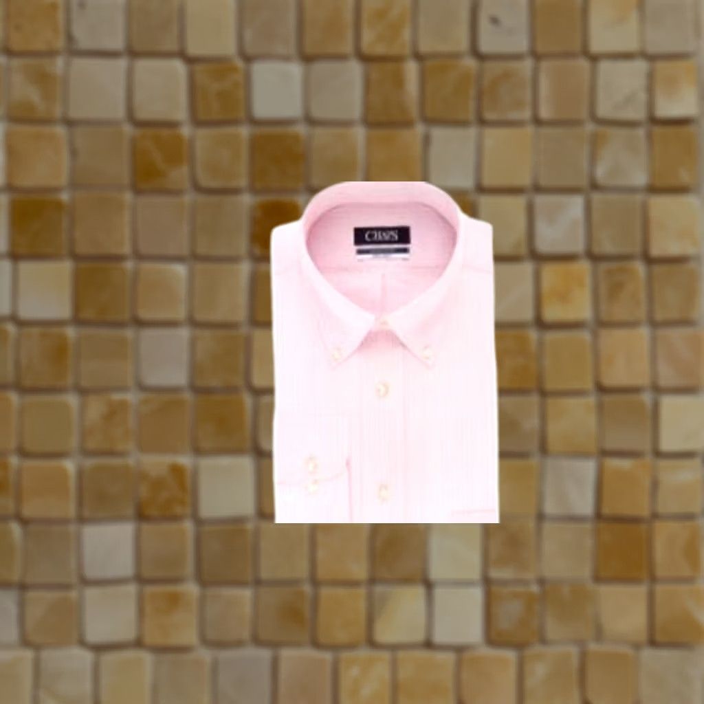 Chaps Chaps Dress Shirt Pink XL Mens Performance Comfort Stretch Slim 17.5 32/33 Size 48R - 1 Preview
