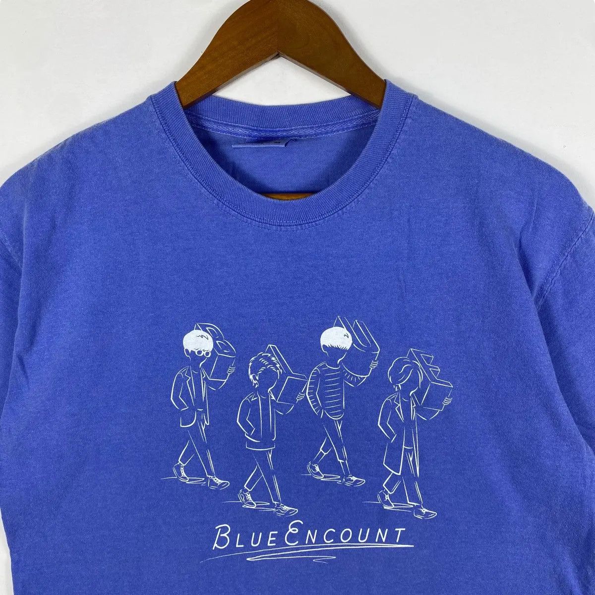 Band Tees BLUE ENCOUNT Japanese Rock Band Graphic Tee Shirt Medium Size US M / EU 48-50 / 2 - 2 Thumbnail
