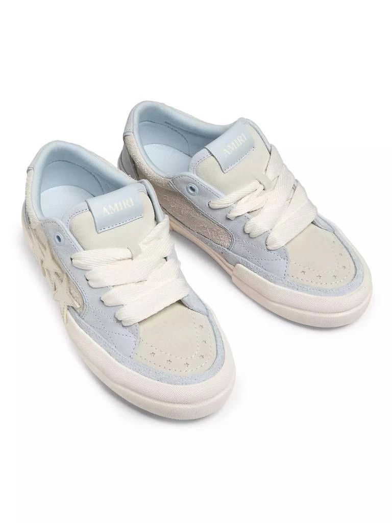 Amiri o1s1wg110526 Sunset Skate Sneakers in Blue/Ivory Size US 14 / EU 47 - 4 Thumbnail