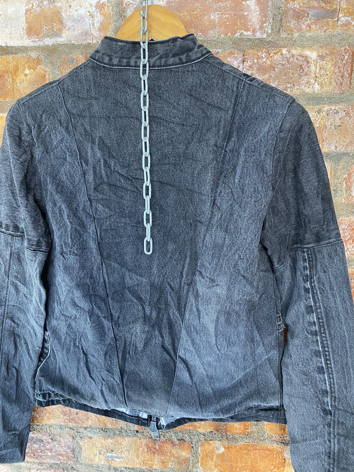Japanese Brand × Nepenthes × Yasuyuki Ishii Vtg Cut and Rebuild Levis Ink Japan Waldes Zipper Size US XS / EU 42 / 0 - 14 Thumbnail