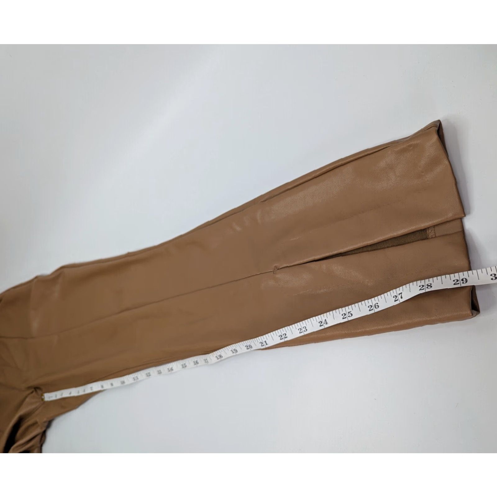 Abercrombie & Fitch Abercrombie & Fitch Pant 27 Skinny High Rise Faux Leather - Brown - Women - 27 - Multicolor? Size 27" / US 4 / IT 40 - 6 Thumbnail
