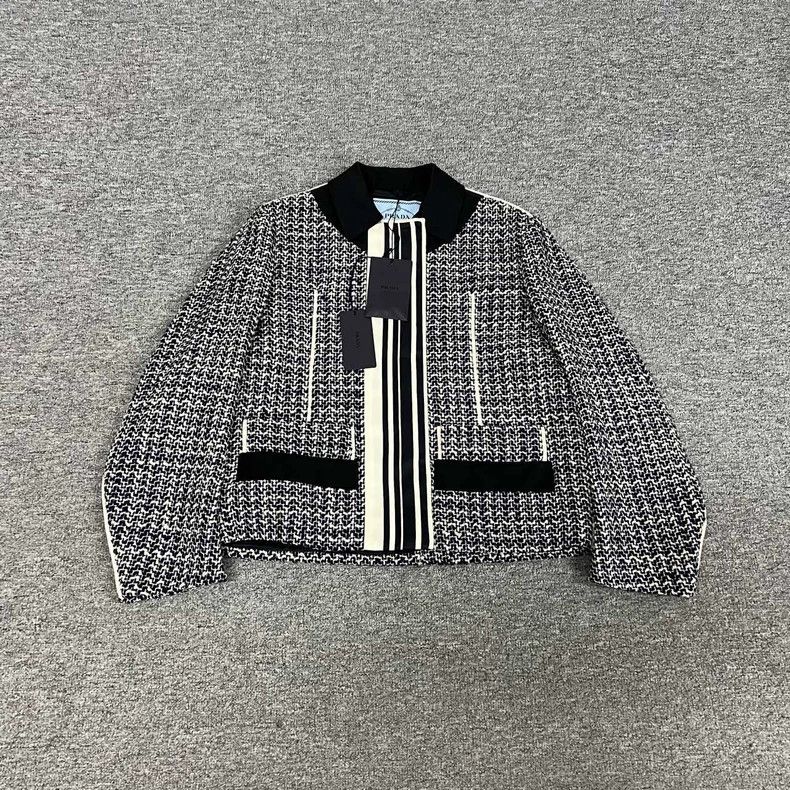 Prada Prada Size 38 Show style knitted jacket size 38 2502-Nexta Size US XS / EU 42 / 0 - 1 Thumbnail