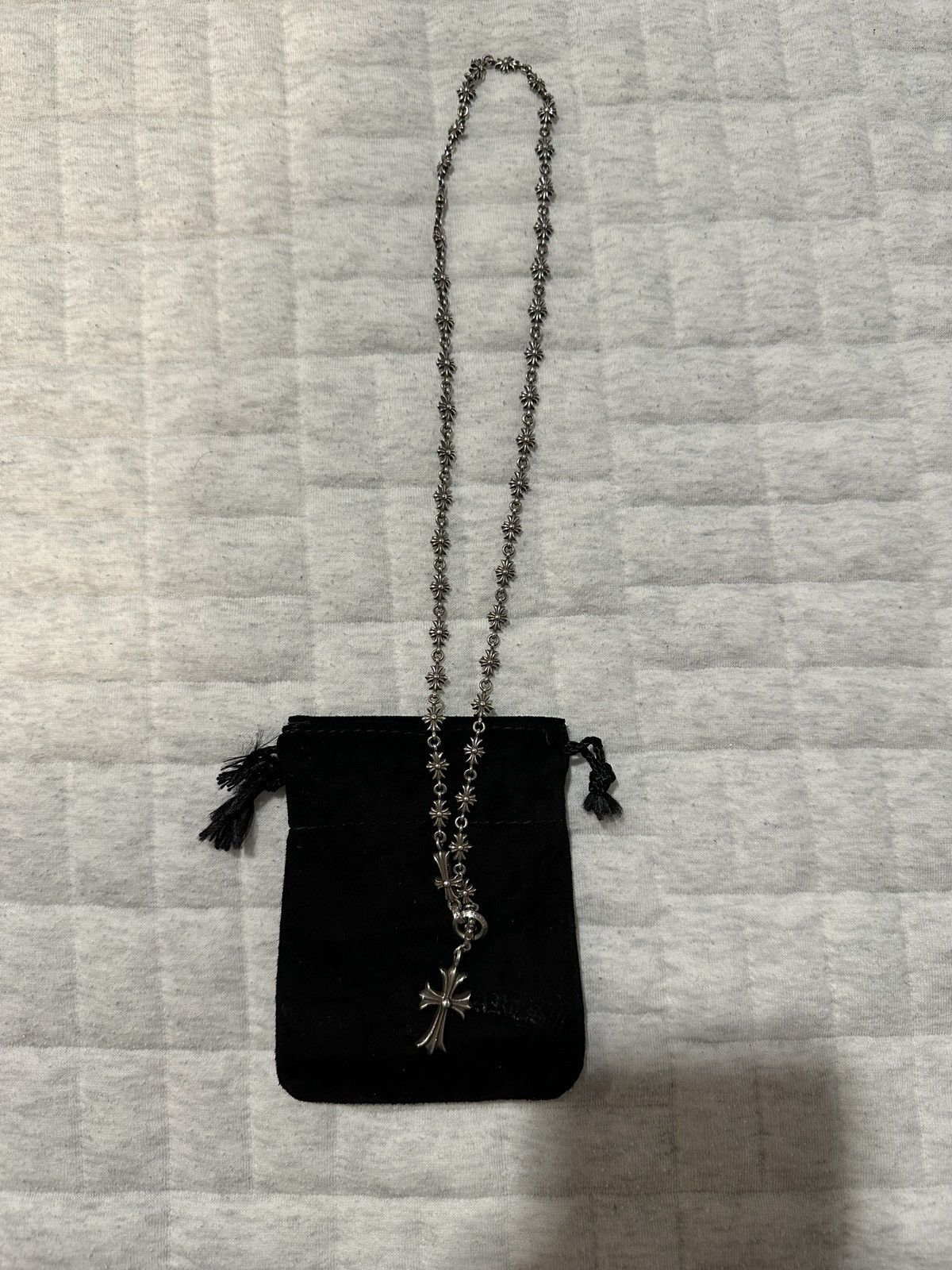 chrome hearts rosary chain