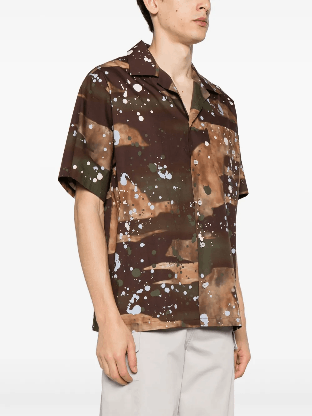 Other Men’s Cotton Shirt | Brown Size US L / EU 52-54 / 3 - 1 Thumbnail