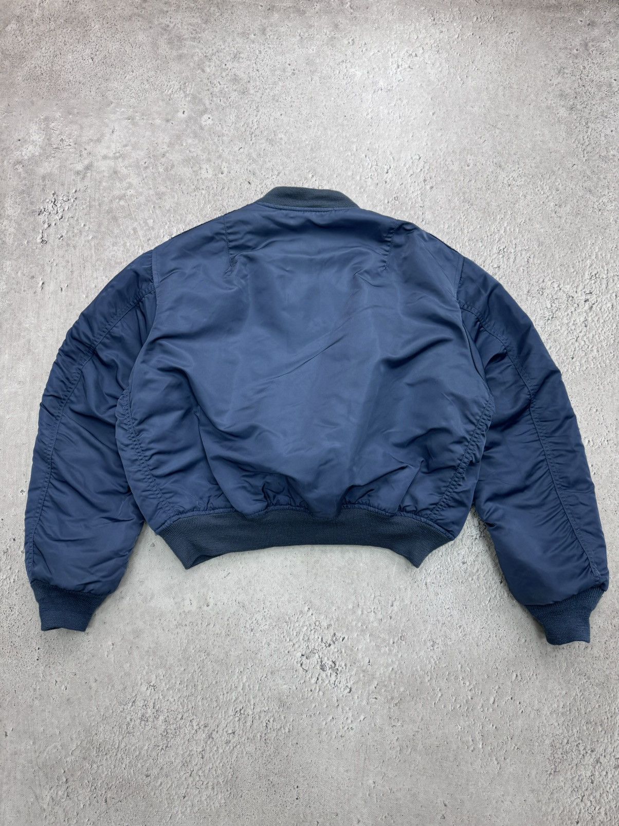 Japanese Brand Vintage MA 1 Bomber Avant Garde Ifsixwasnine Y2K Jacket Size US L / EU 52-54 / 3 - 10 Thumbnail