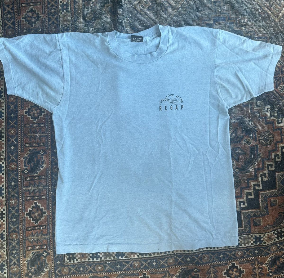 Vintage Vintage single stitch dog tee, “For Love Alone” Size US M / EU 48-50 / 2 - 2 Thumbnail