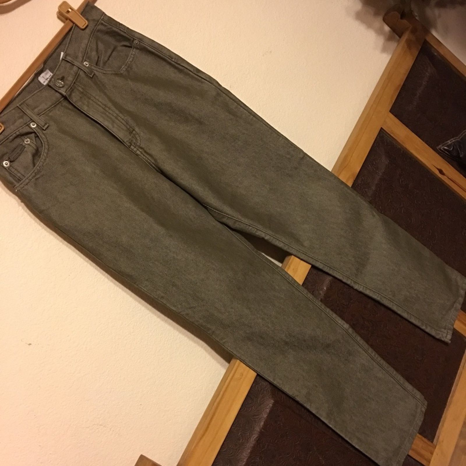 Calvin Klein Calvin Klein army green jeans NWOT 8 Size 30" / US 8 / IT 44 - 1 Thumbnail