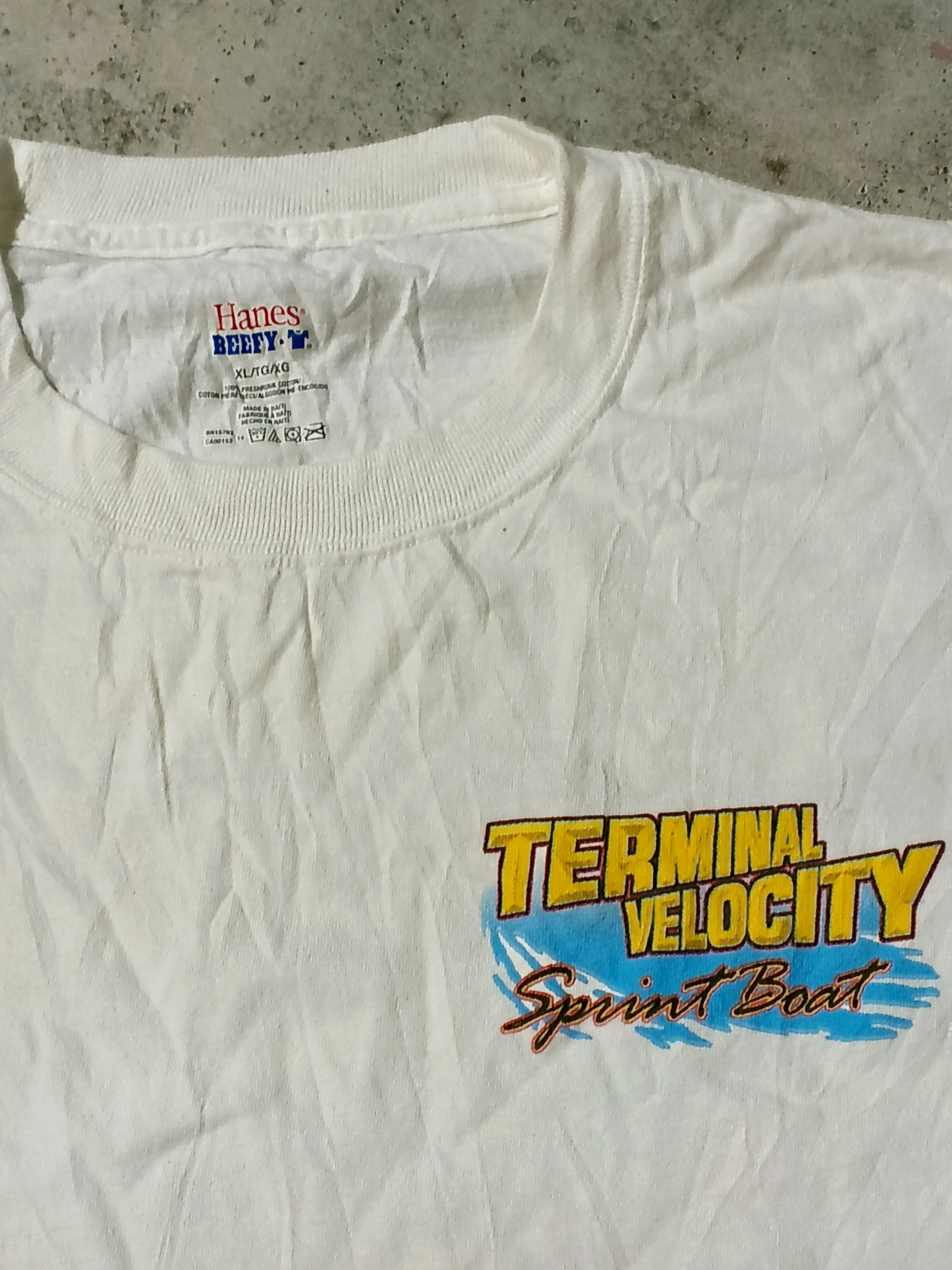 Hanes Vintage Terminal Velocity Sprint Boat Size XL Size US XL / EU 56 / 4 - 5 Thumbnail