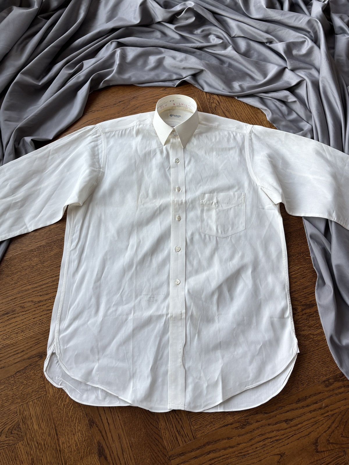 Van Heusen × Vintage 1940s Detachable Collar Shirt Vintage Van Heusen WW2 1930s Size US M / EU 48-50 / 2 - 11 Thumbnail
