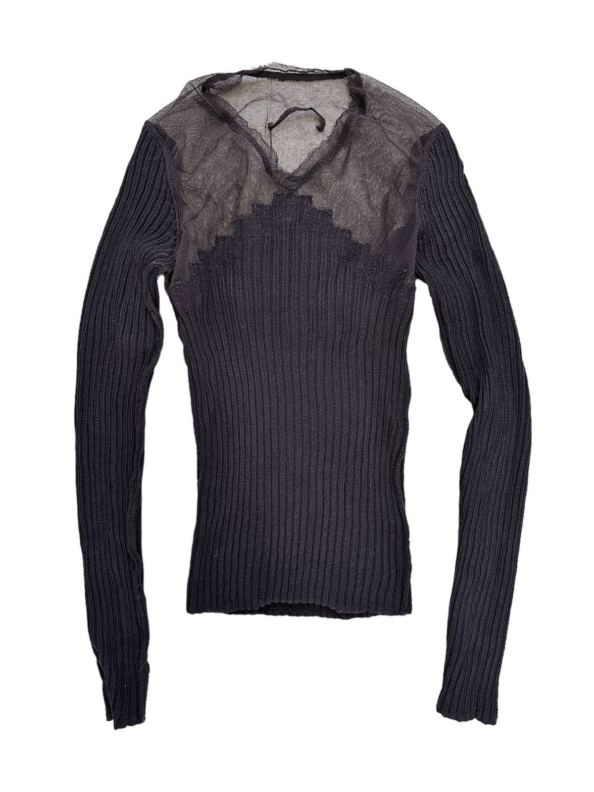 Jean Paul Gaultier Jpg vintage 1994 sweater mesh Size S / US 4 / IT 40 - 1 Thumbnail