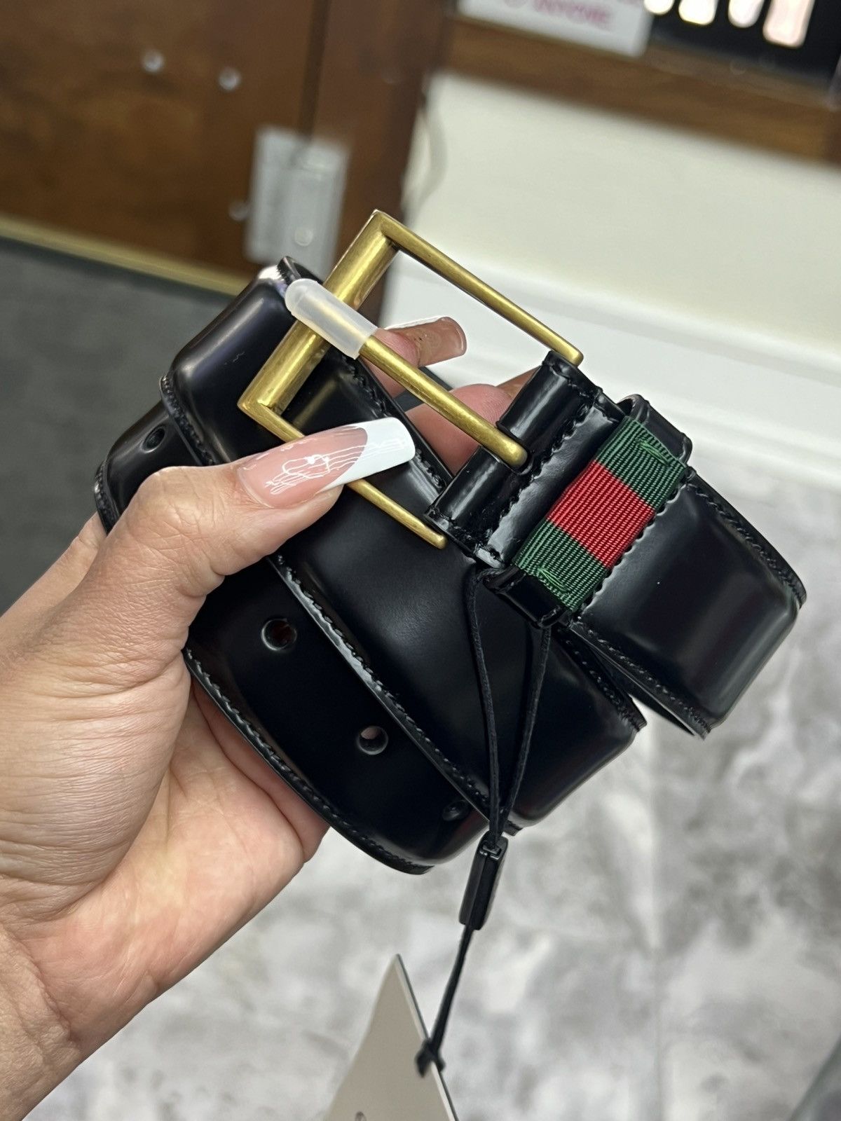 Gucci Gucci Black Dress Belt Size ONE SIZE - 2 Thumbnail