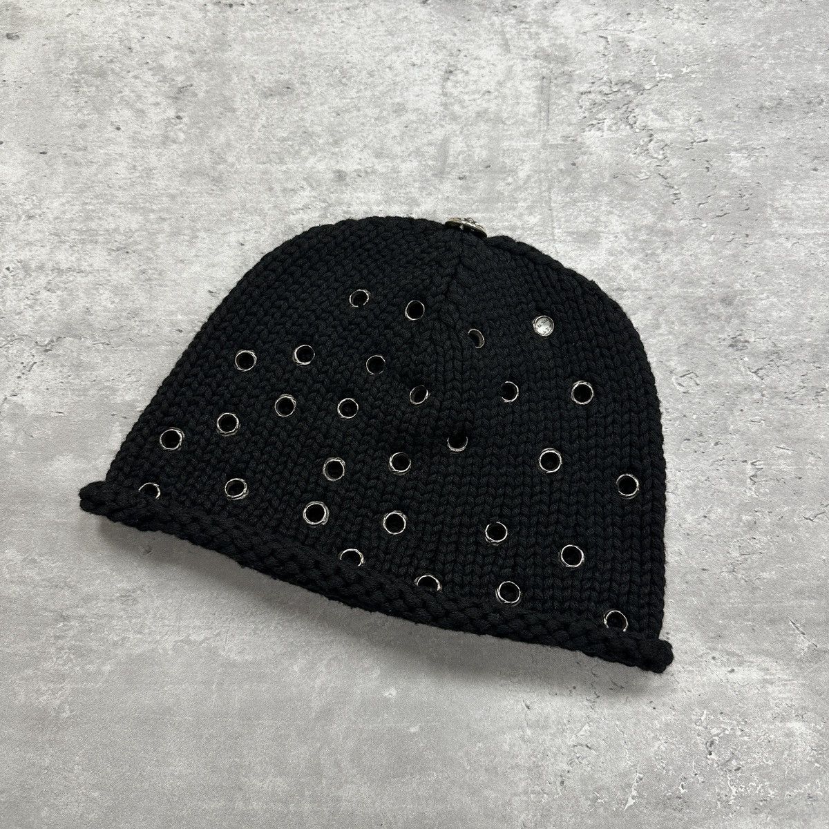 Chrome Hearts Chrome Hearts Flooded Hardware Cashmere Beanie 1 of 1 Black Size ONE SIZE - 2 Thumbnail
