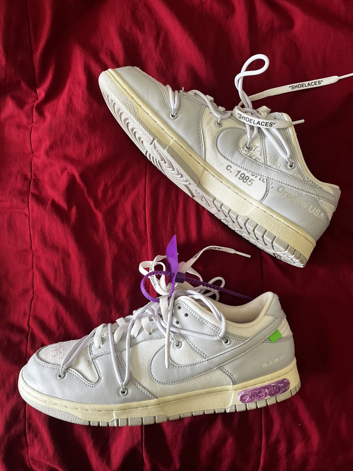 Nike × Off-White Off-White Lot 3 (SOLD) Size US 12 / EU 45 - 1 Thumbnail