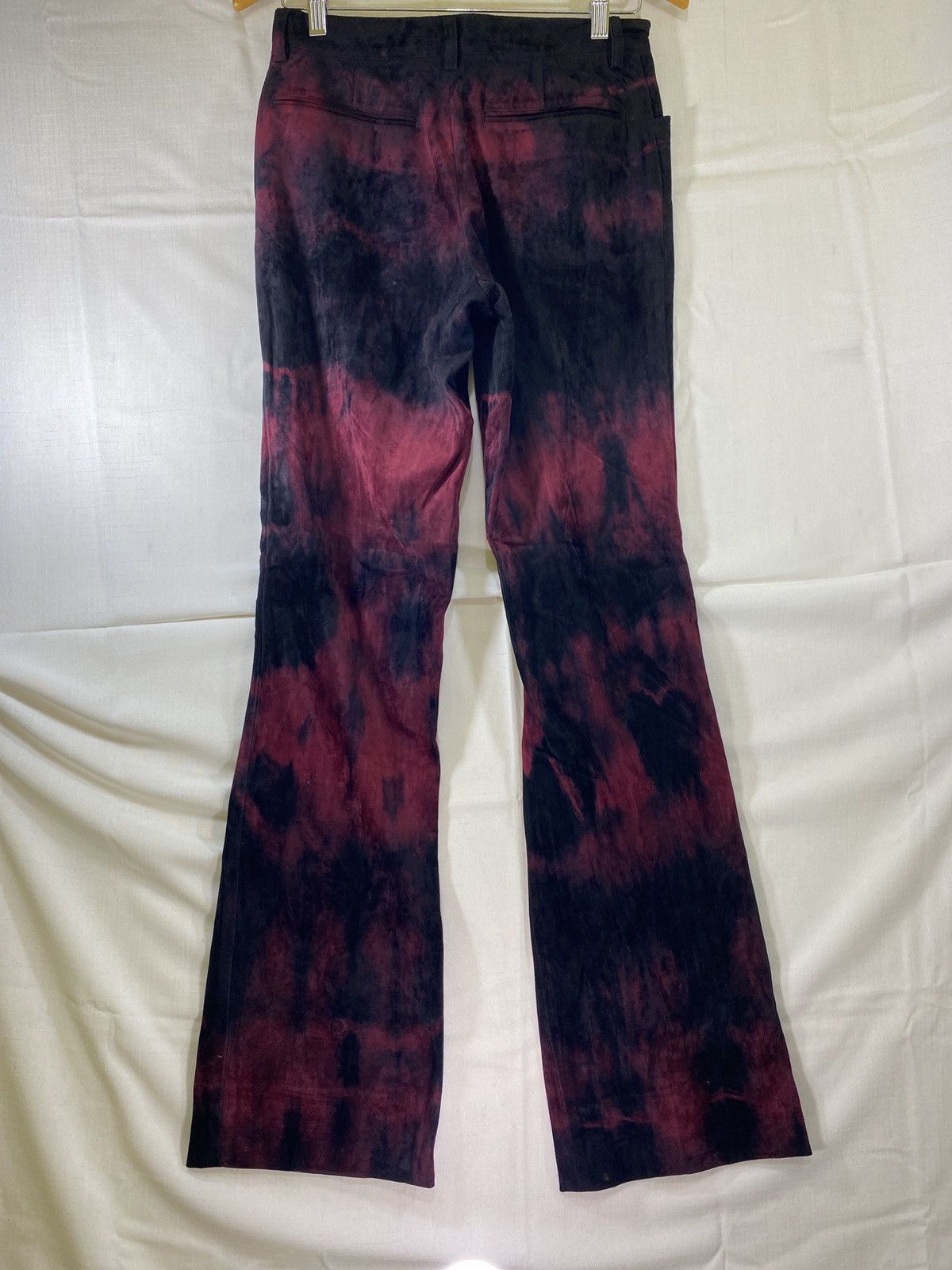 5351 POUR LES HOMMES velvet gradiant flared pants Size US 31 - 2 Thumbnail