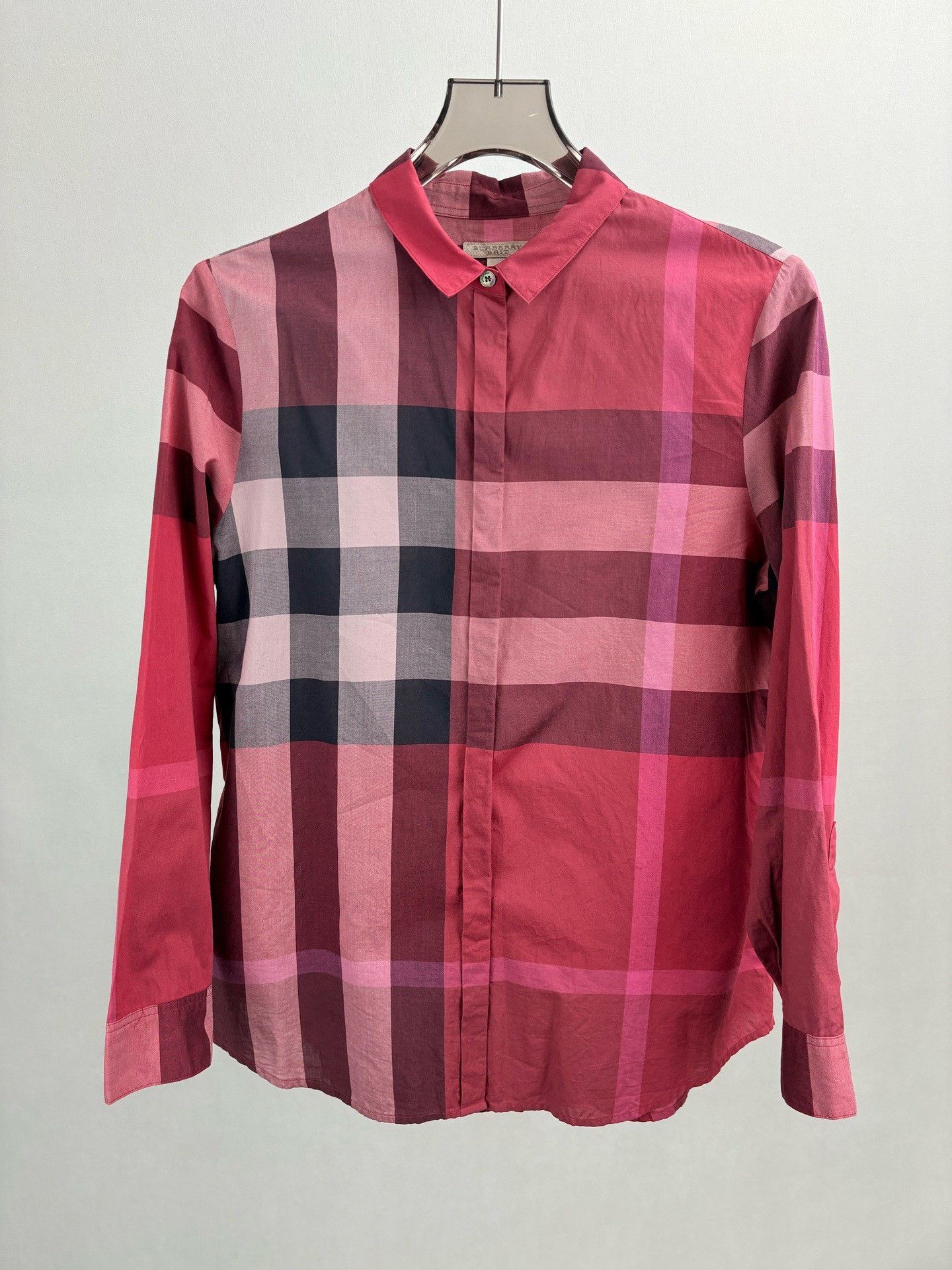 Burberry Burberry Check Long-Sleeve Shirt Size M / US 6-8 / IT 42-44 - 1 Thumbnail