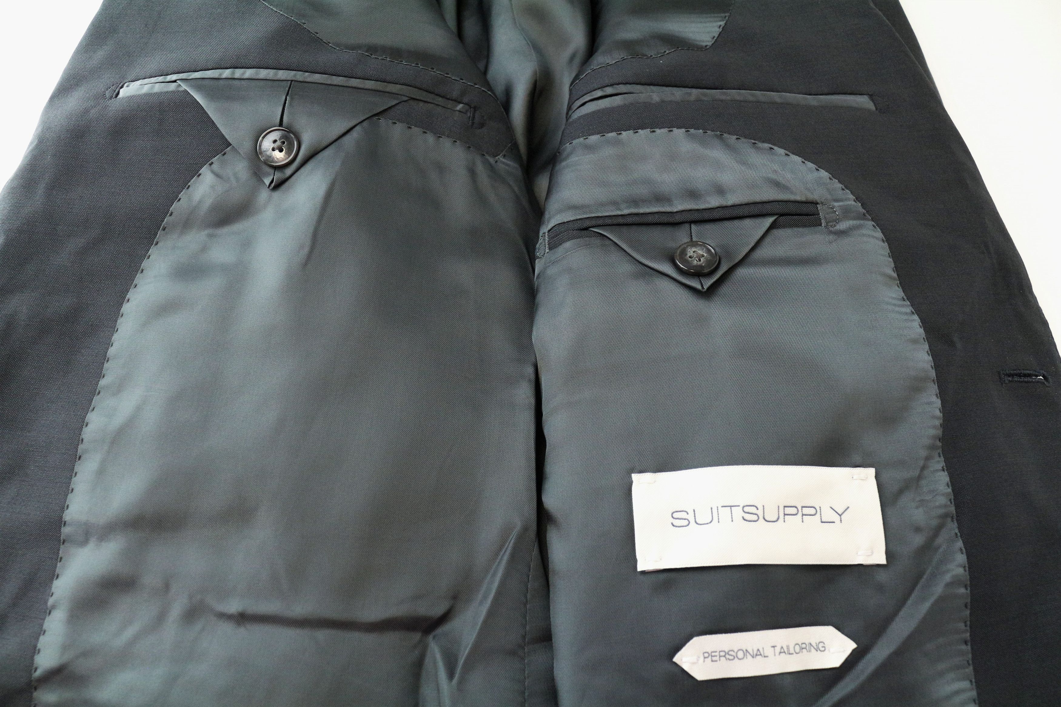 Suitsupply LAZIO UK38 Wool Mohair Dark Green Blazer 60644 Size 38R - 5 Thumbnail