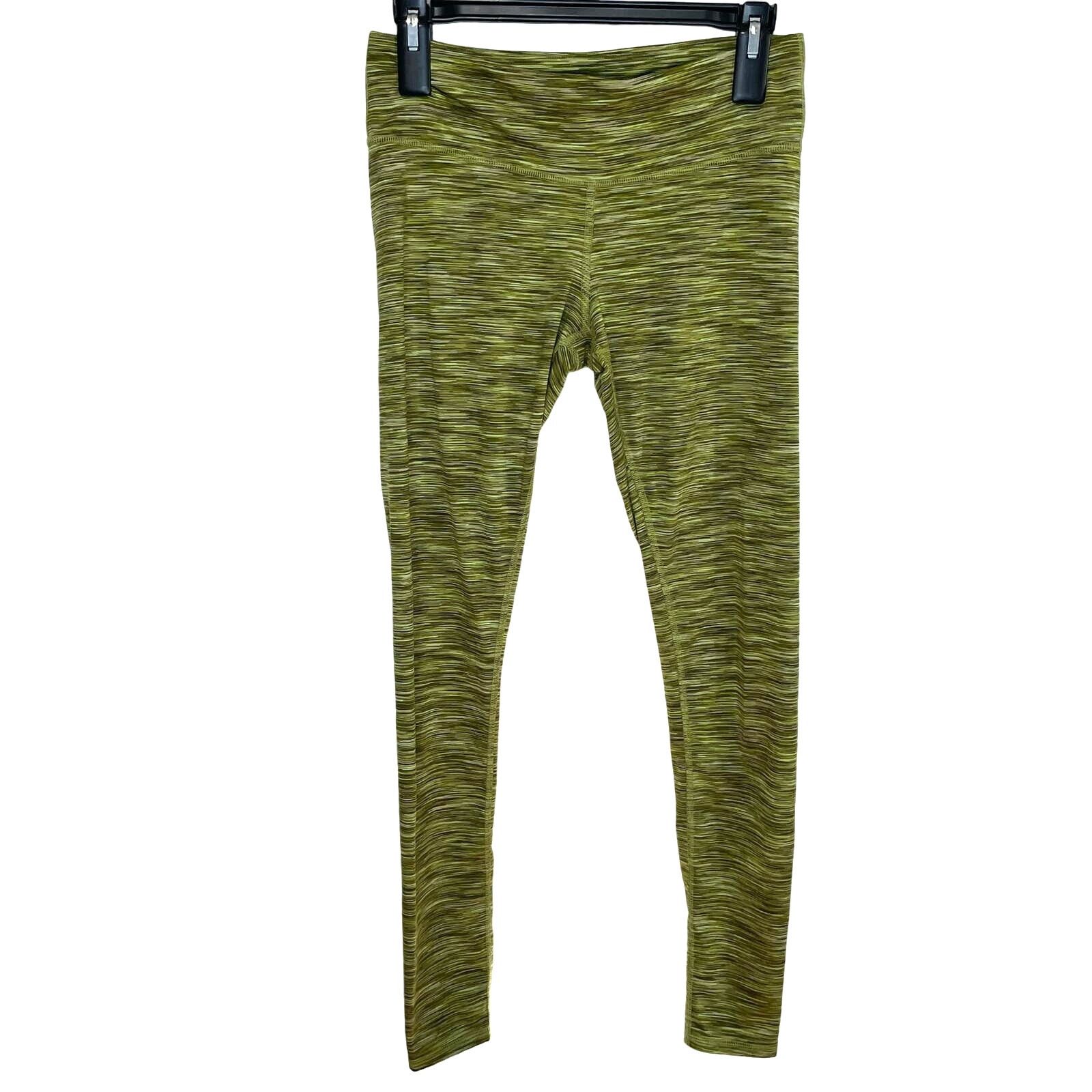 Alo Alo Yoga Green Leggings M Womens Airbush Space Dye Active Size 28" / US 6 / IT 42 - 1 Thumbnail