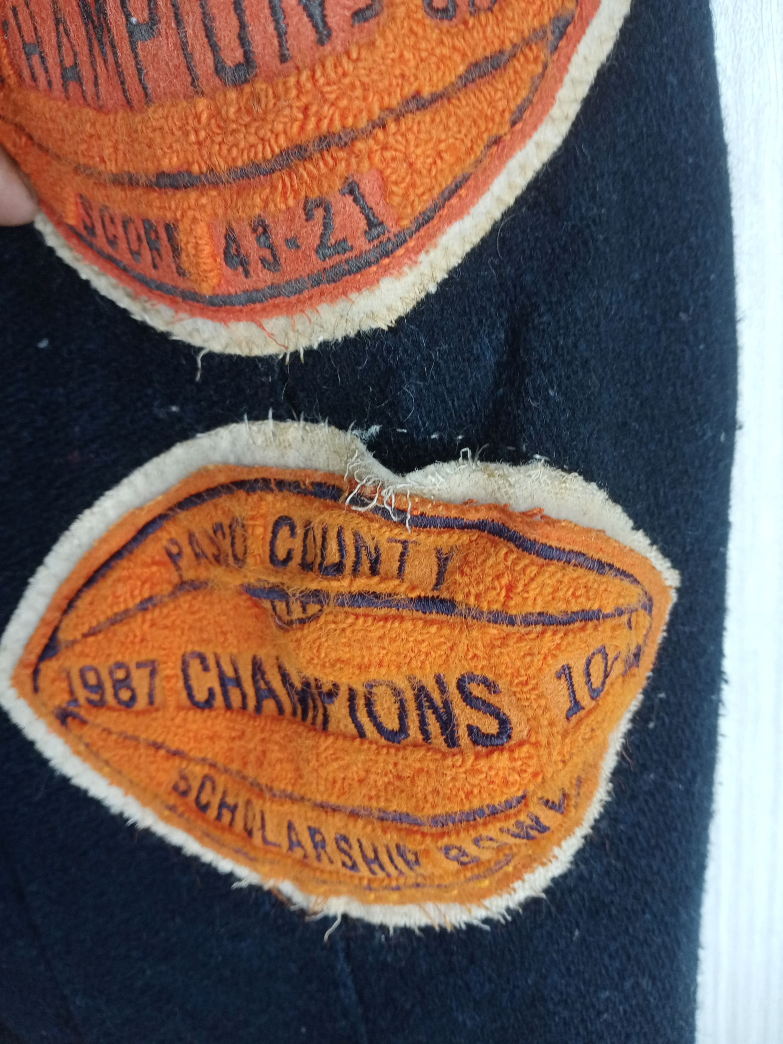 Delong Very Rare Vintage Citrus Bowl Champions 1986 Varsity Jacket Size US L / EU 52-54 / 3 - 7 Thumbnail