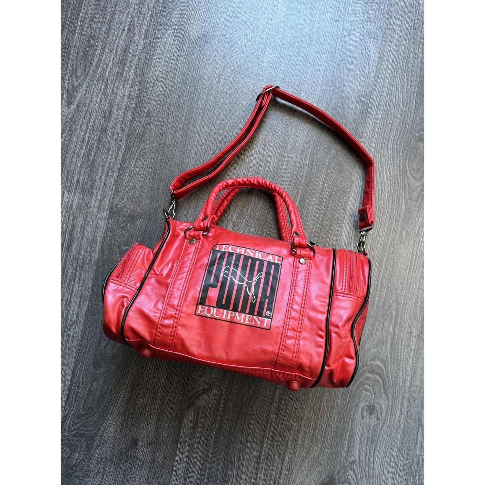Puma 90s Vintage Puma Sport Bag Red Size ONE SIZE - 2 Thumbnail