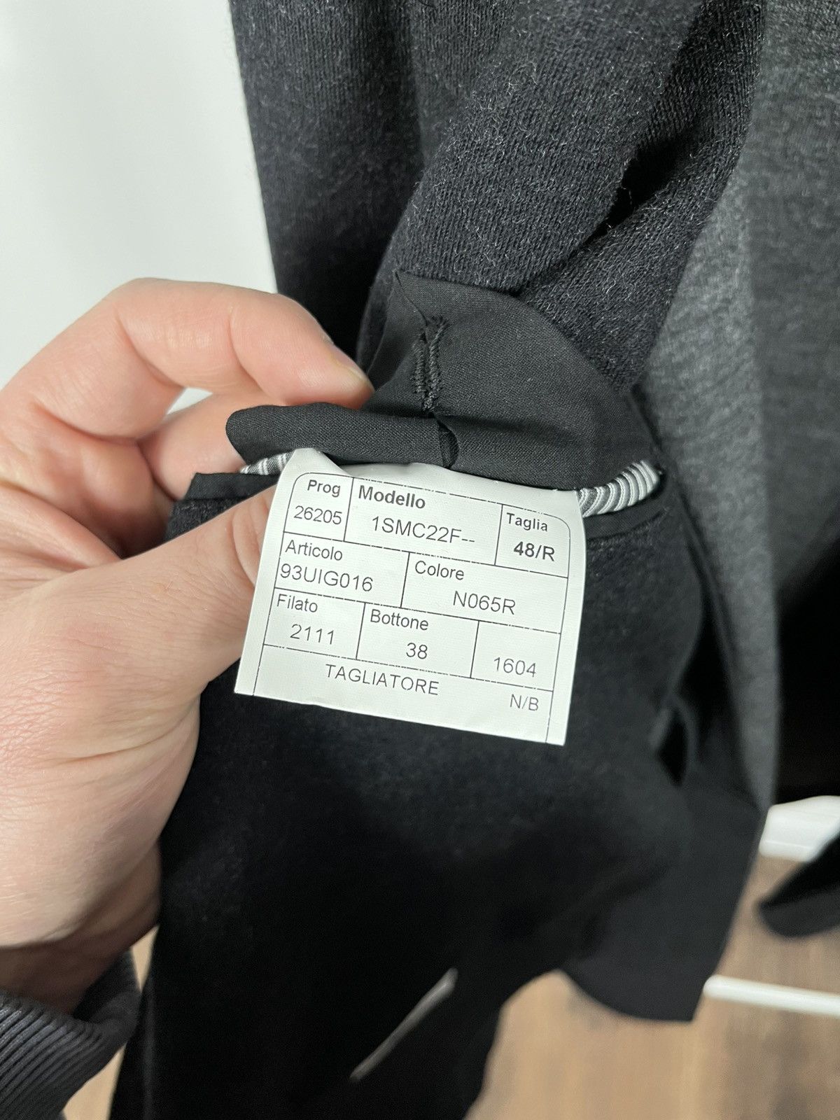 Tagliatore Tagliatore Virgin Wool Blazer 48R Made in Italy Slim Fit Size US M / EU 48-50 / 2 - 8 Thumbnail
