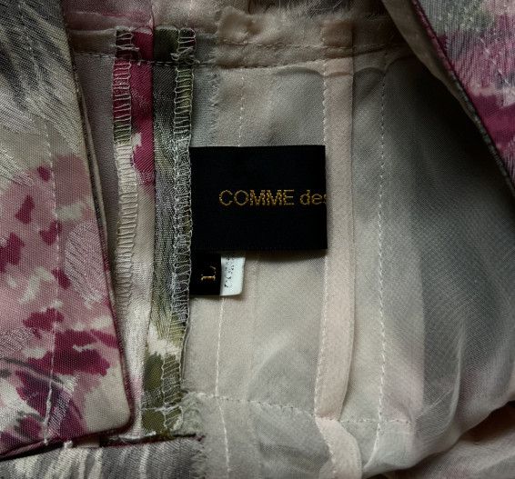 Comme des Garcons Comme des Garçons AD2006 Draped Floral Vest Size M / US 6-8 / IT 42-44 - 3 Thumbnail