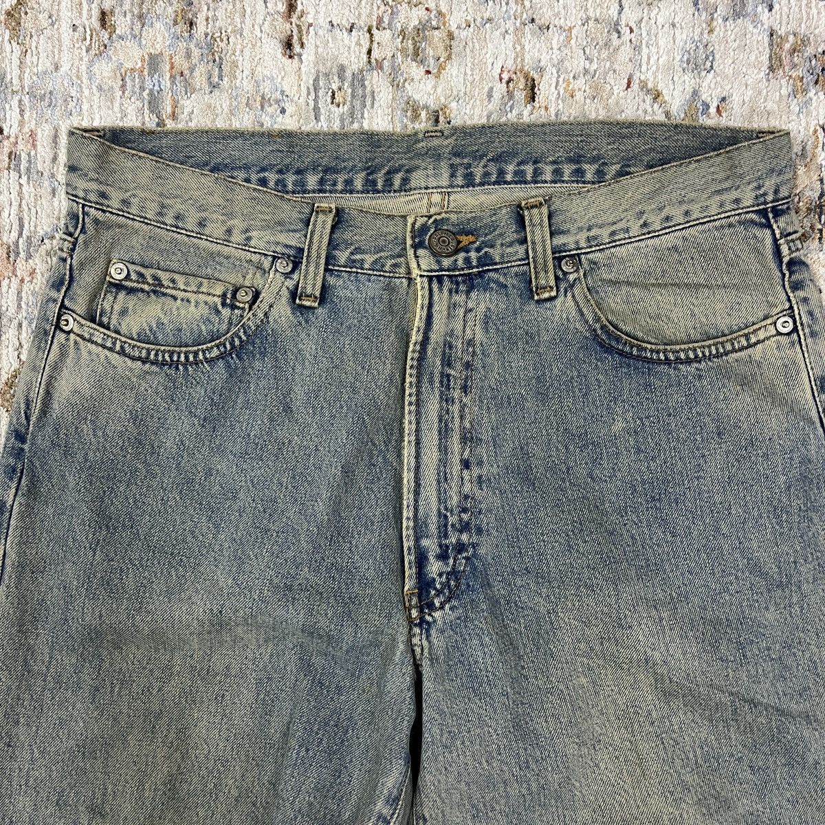 RRL Ralph Lauren × Vintage Vintage RRL Double RL Washed Denim Jeans USA Size US 34 / EU 50 - 7 Thumbnail