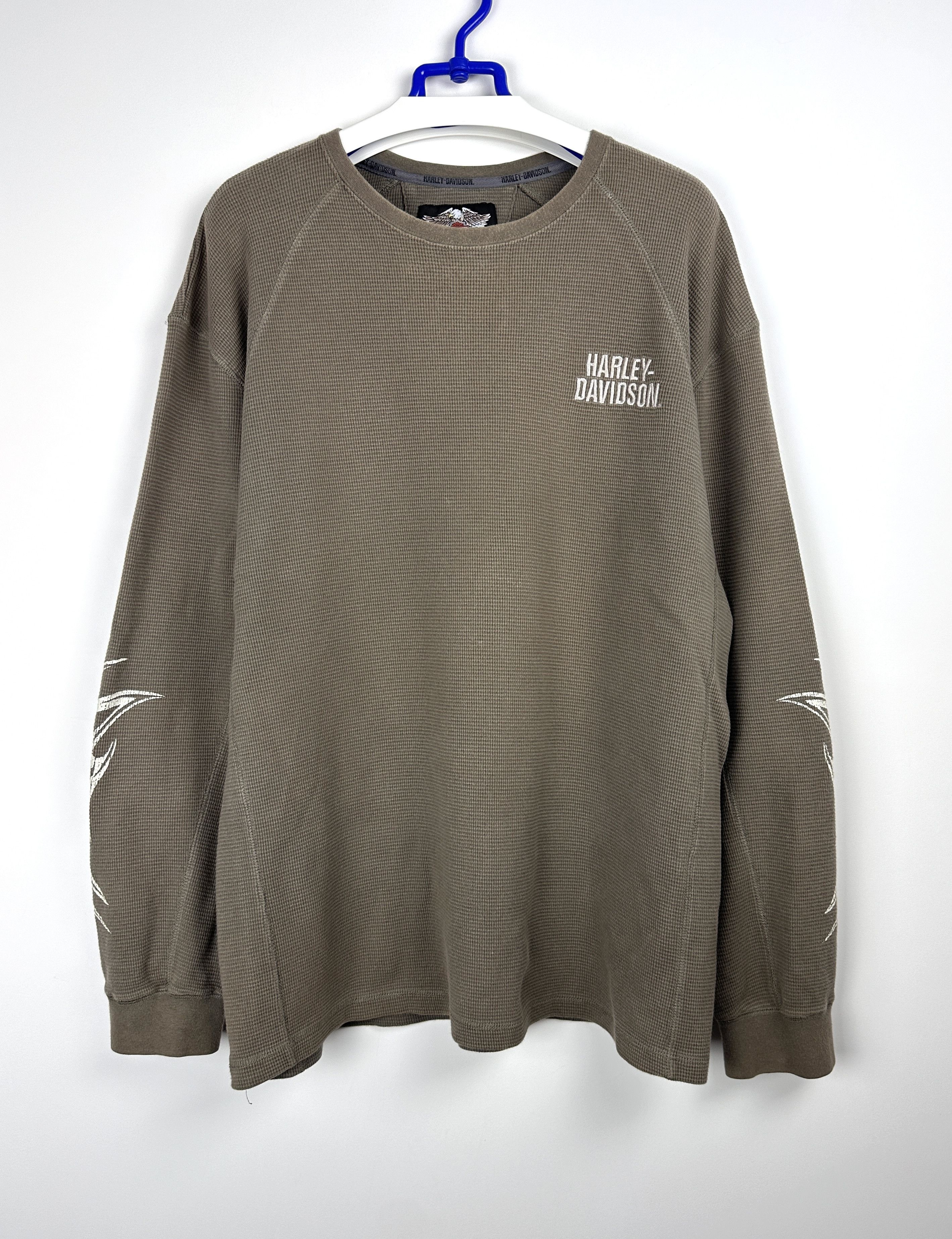 Harley Davidson Vintage Harley Davidson 90s men sweatshirt Size US XL / EU 56 / 4 - 1 Thumbnail