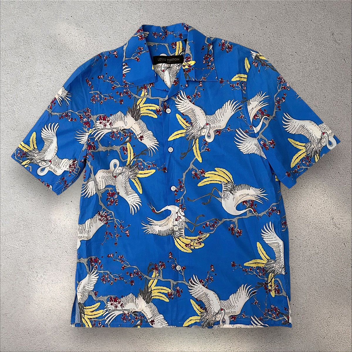 Louis Vuitton Louis Vuitton Crane Shirt Size US S / EU 44-46 / 1 - 1 Thumbnail