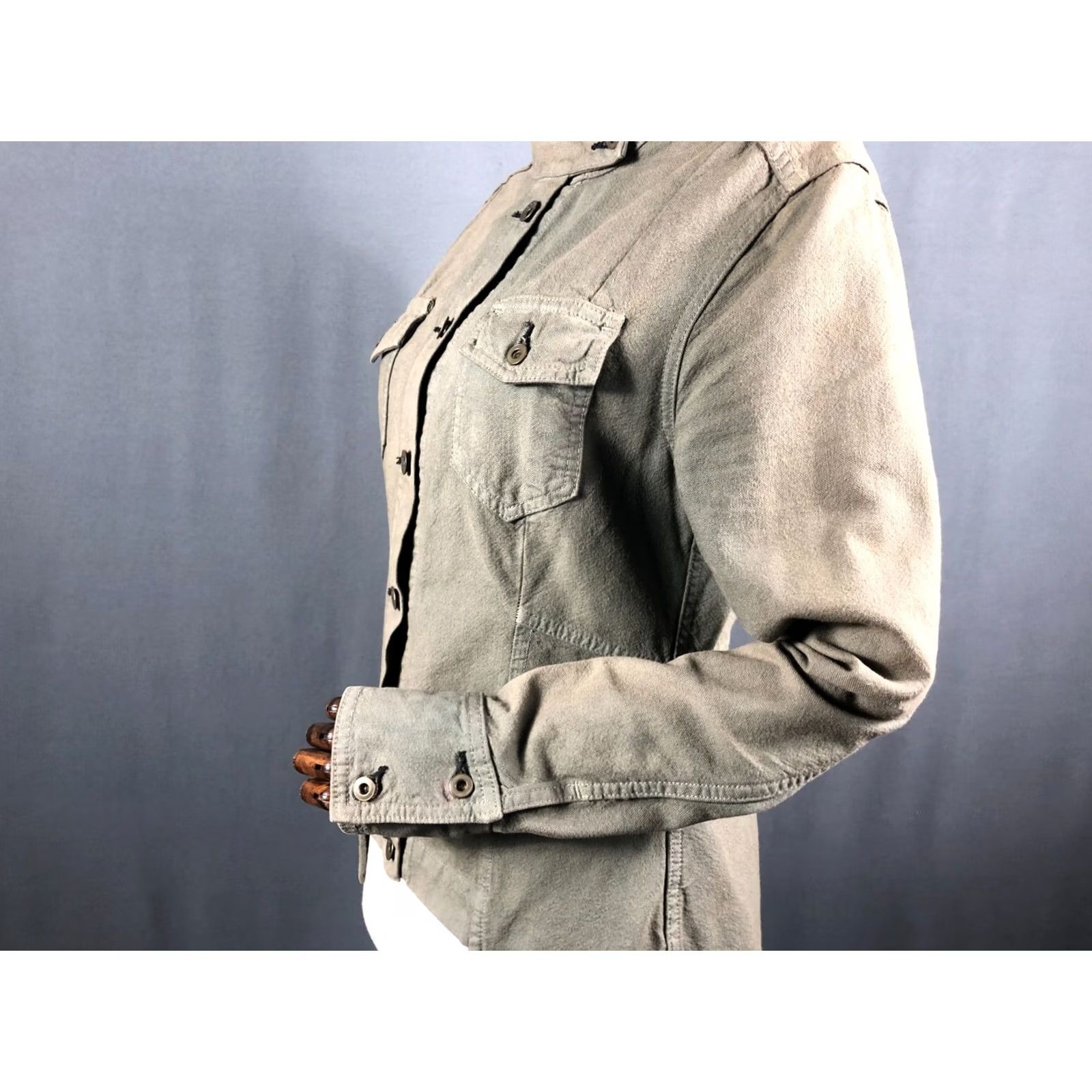 Rag & Bone rag & bone Green Cotton Jacket Women Size M Size M / US 6-8 / IT 42-44 - 6 Thumbnail