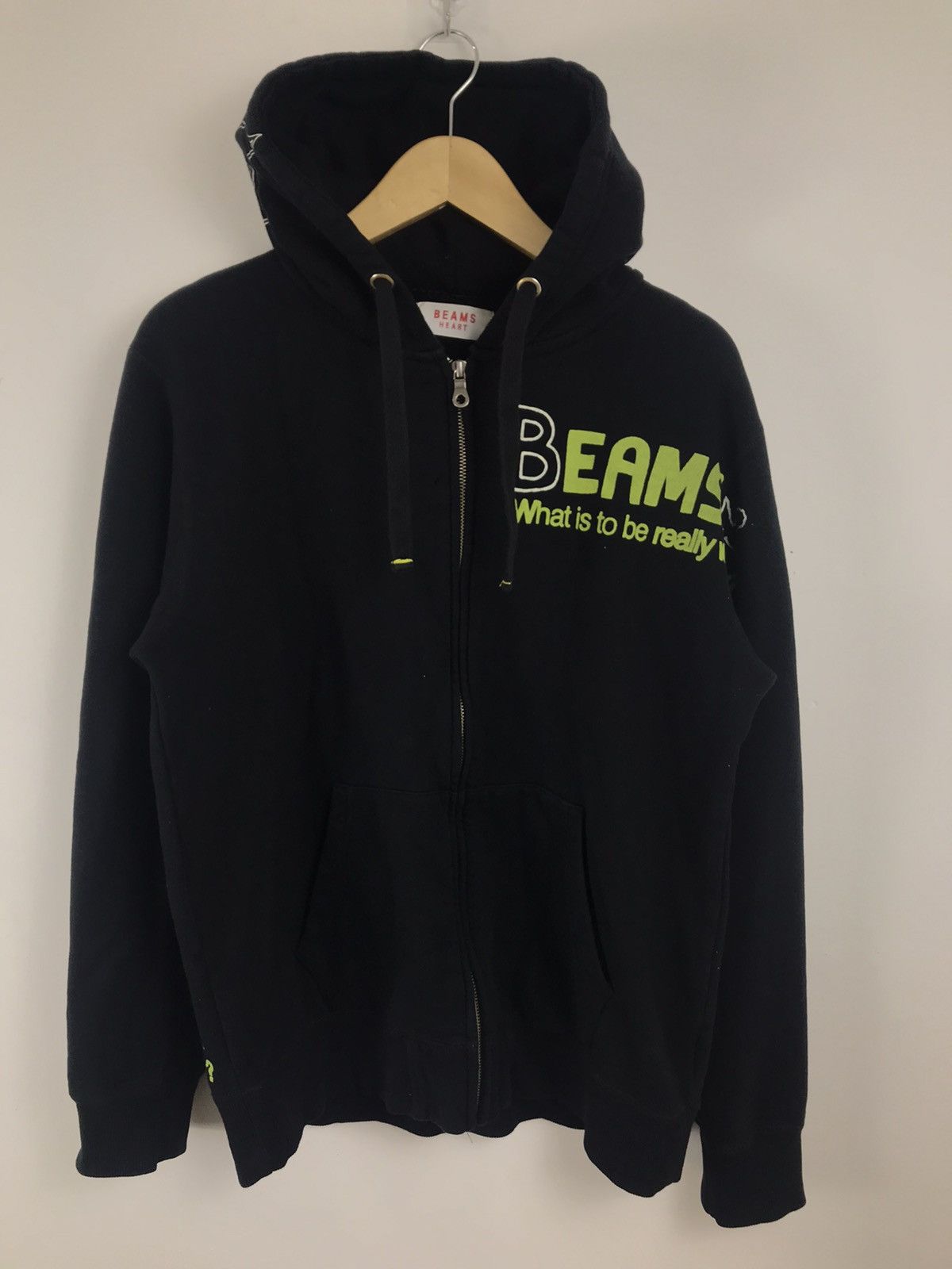 Beams Plus × Japanese Brand Japanese Beams Heart Zip Hoodie Size US L / EU 52-54 / 3 - 1 Thumbnail