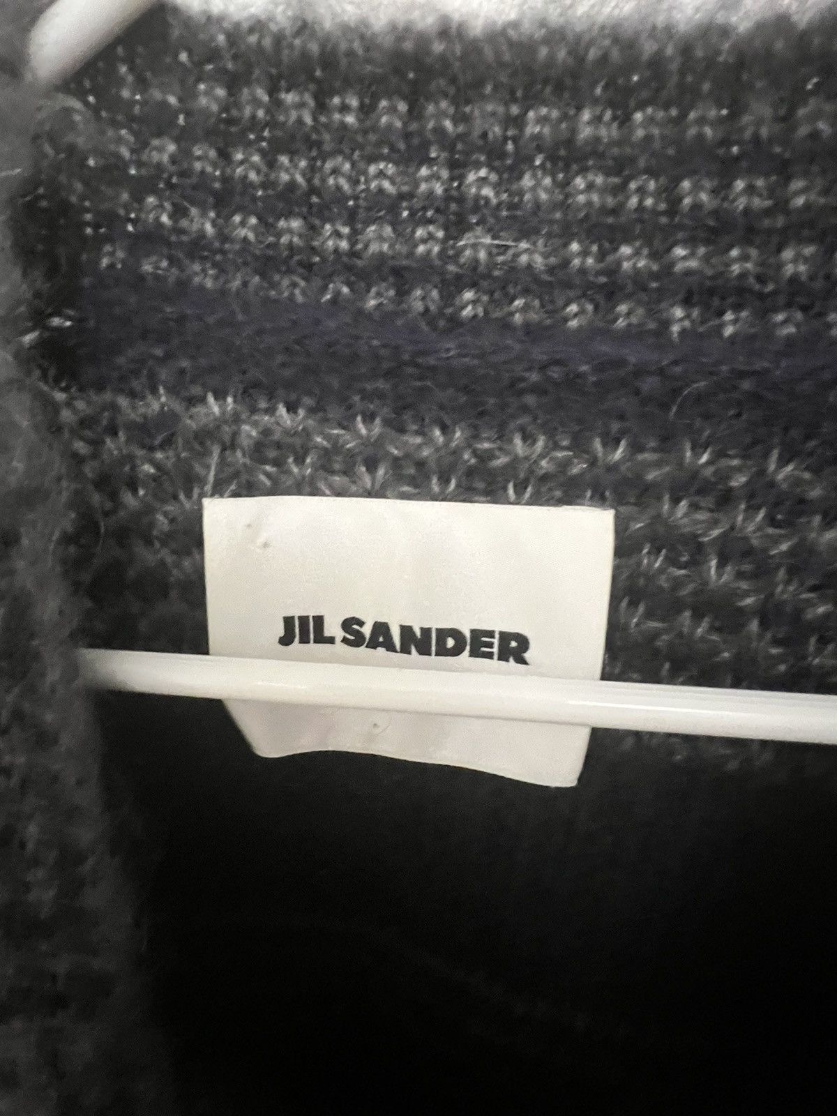 Jil Sander Jil Sander Mohair Open Side Knit Striped Sweater Size US L / EU 52-54 / 3 - 3 Thumbnail