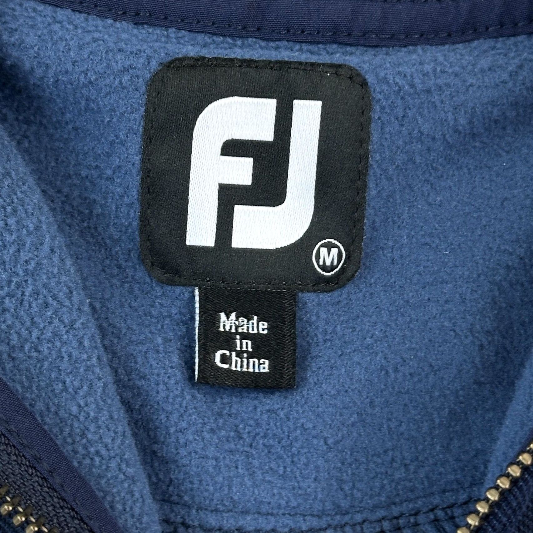 Footjoy FootJoy Pullover Mens Medium Blue Plaid Jersey Fleece 1/4 Zip Casual Preppy Golf Size US M / EU 48-50 / 2 - 6 Thumbnail