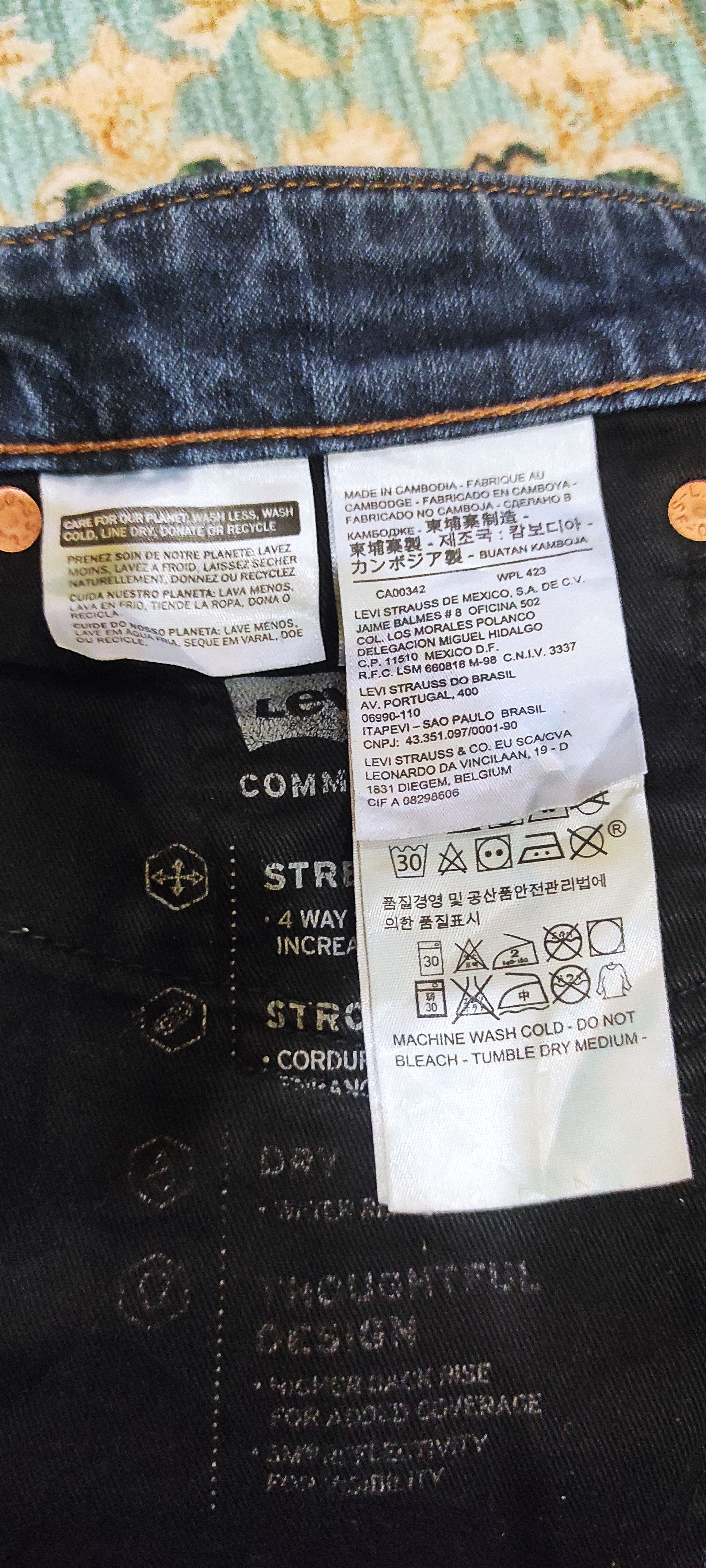 Levi's Vintage Clothing × Vintage Vintage Levis 511 Distressed Jean Size US 32 / EU 48 - 14 Thumbnail