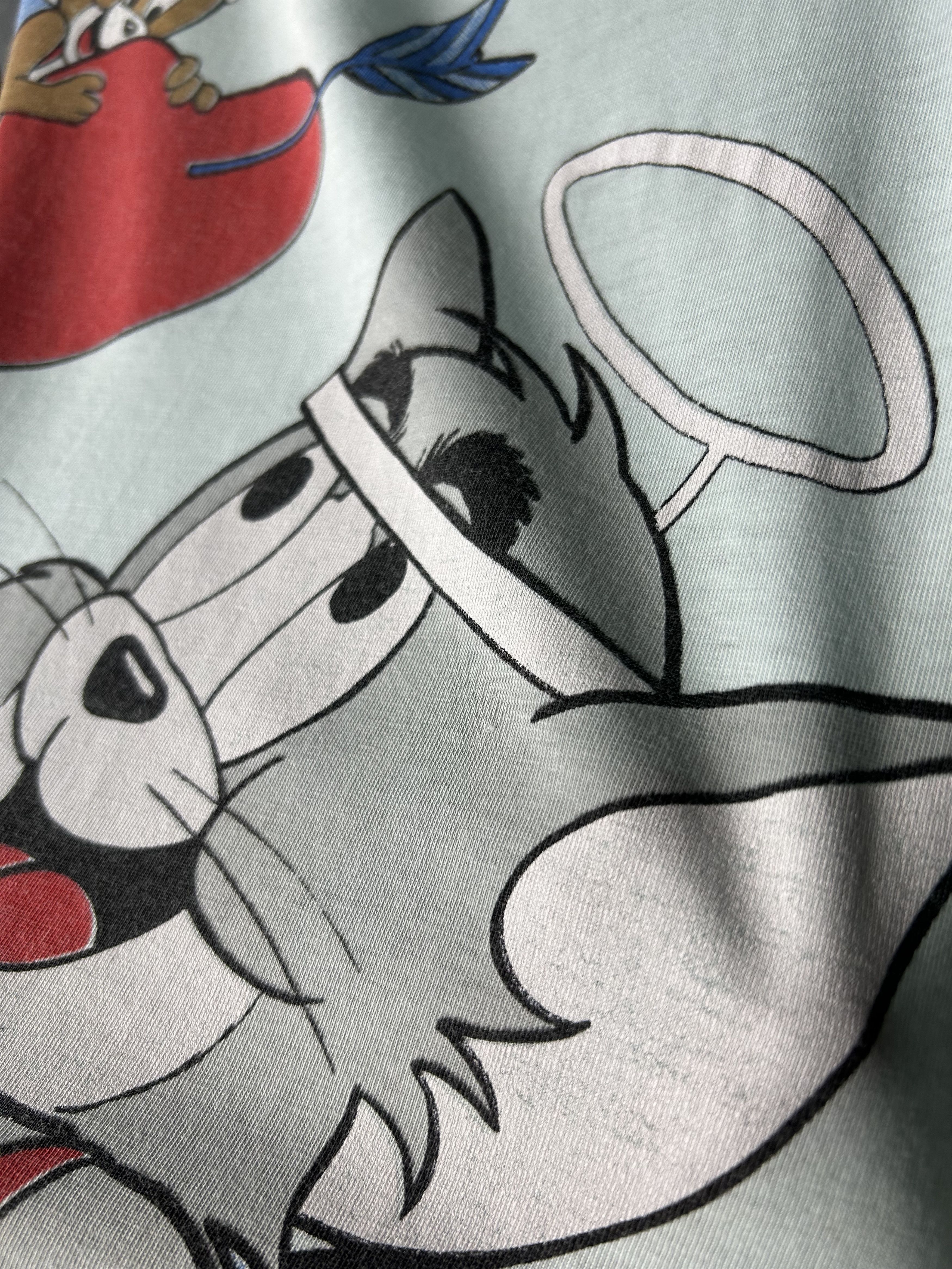 Cartoon Network Vintage 1987 Tom and Jerry Eureka Cartoon Movie T-shirt Size US XXL / EU 58 / 5 - 17 Thumbnail