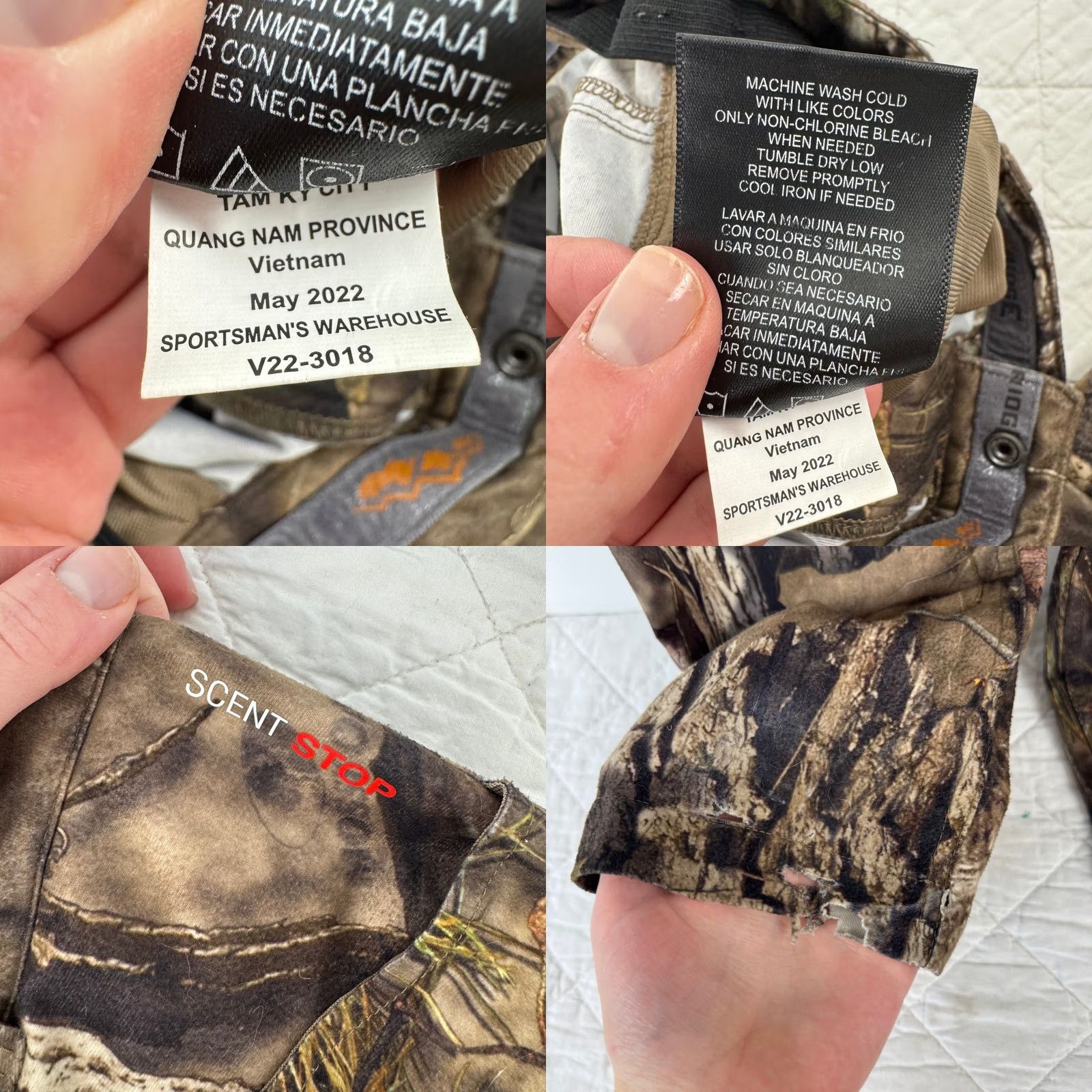 Realtree Rustic Ridge Womens XL Realtree Edge All Season Hunting Pants Camo Size 40" / US 18 - 8 Thumbnail