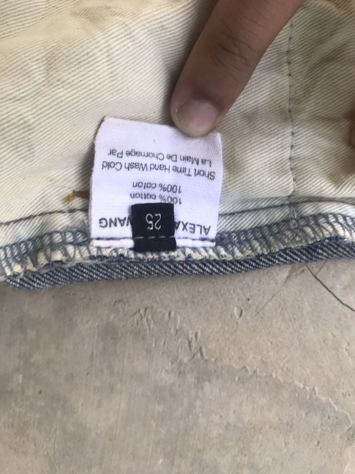 Alexander Wang × Designer Alexander wang distressed short vintage Size 33" - 11 Thumbnail