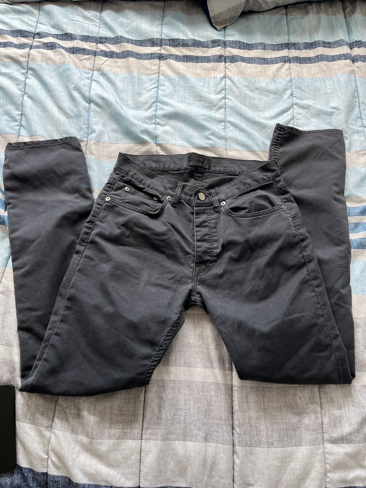 Acne Studios Navy Acne Studio pants. Size US 32 / EU 48 - 2 Thumbnail